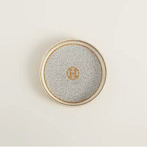 NWT! Hermes Mosaique au 24 gold small bowl